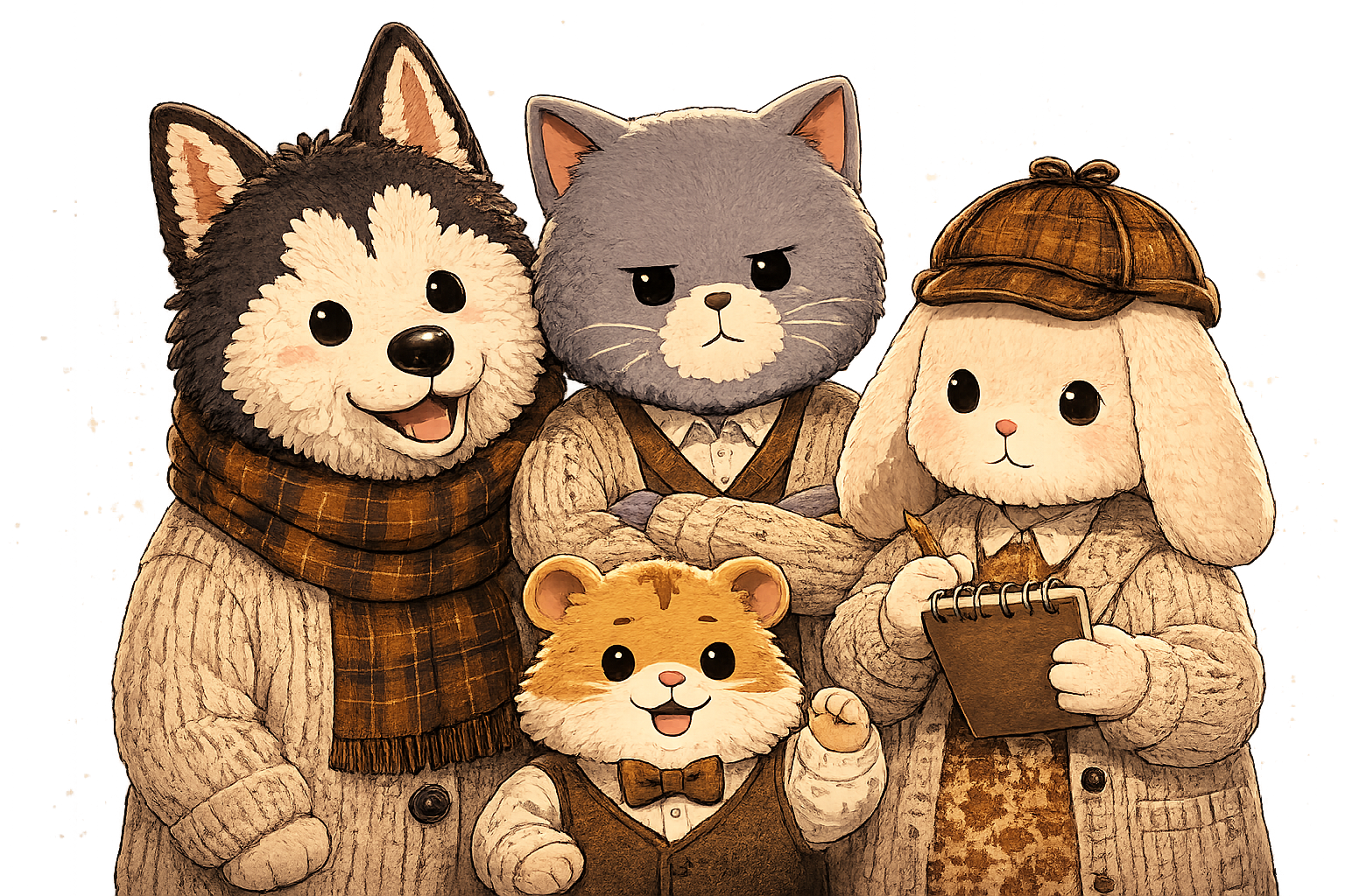 Pet Style Club characters